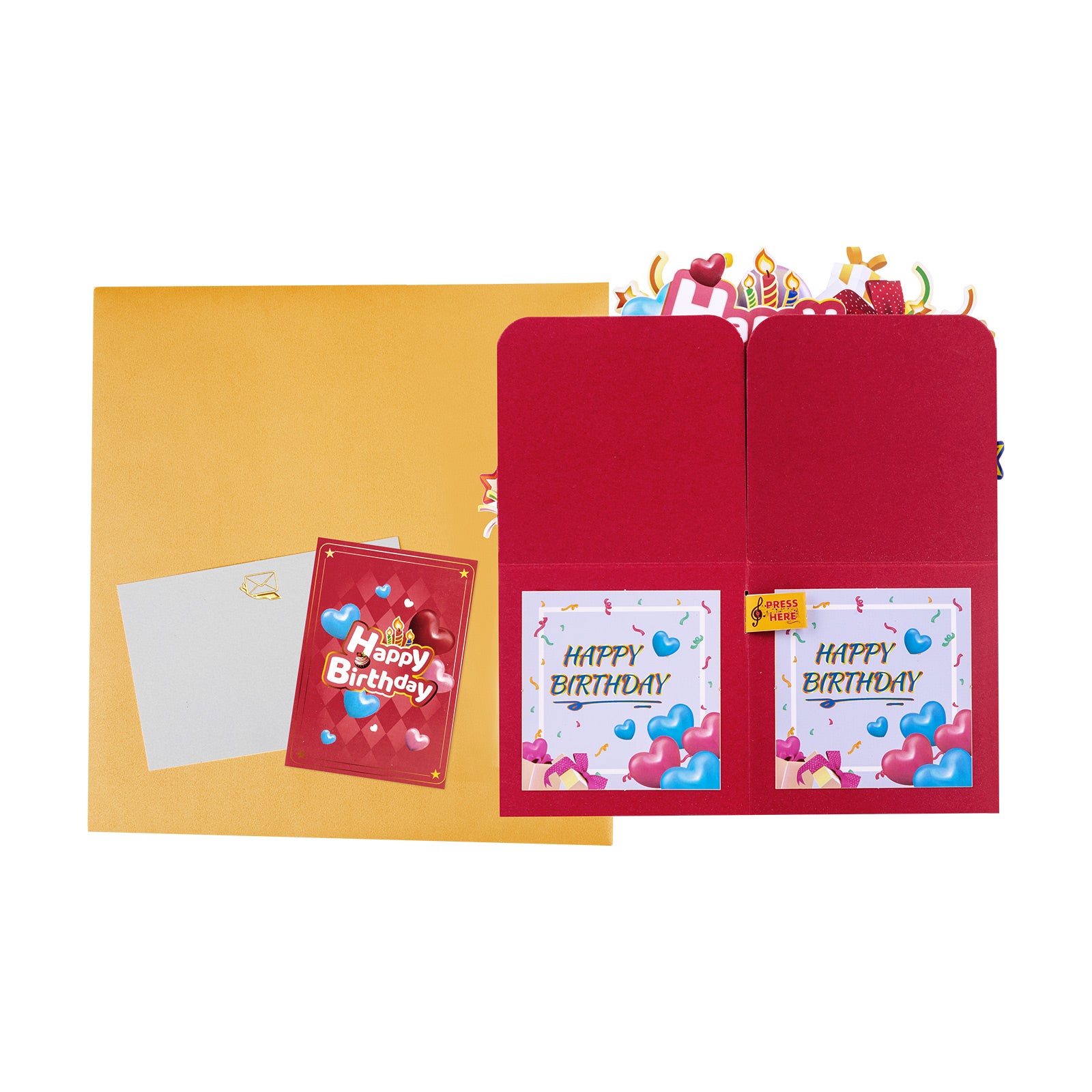 Musical Birthday Pop-Up Card for Sweet Celebrations Magic Ants