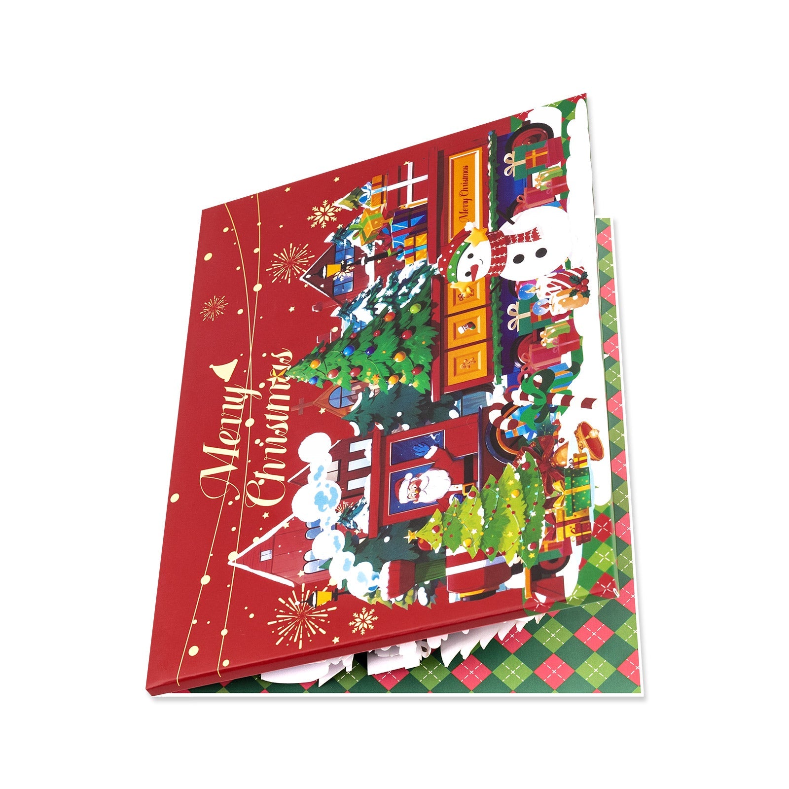 Holiday Music Pop Up Card for Christmas - 3D Sound Greeting Card with Notecard Magic Ants