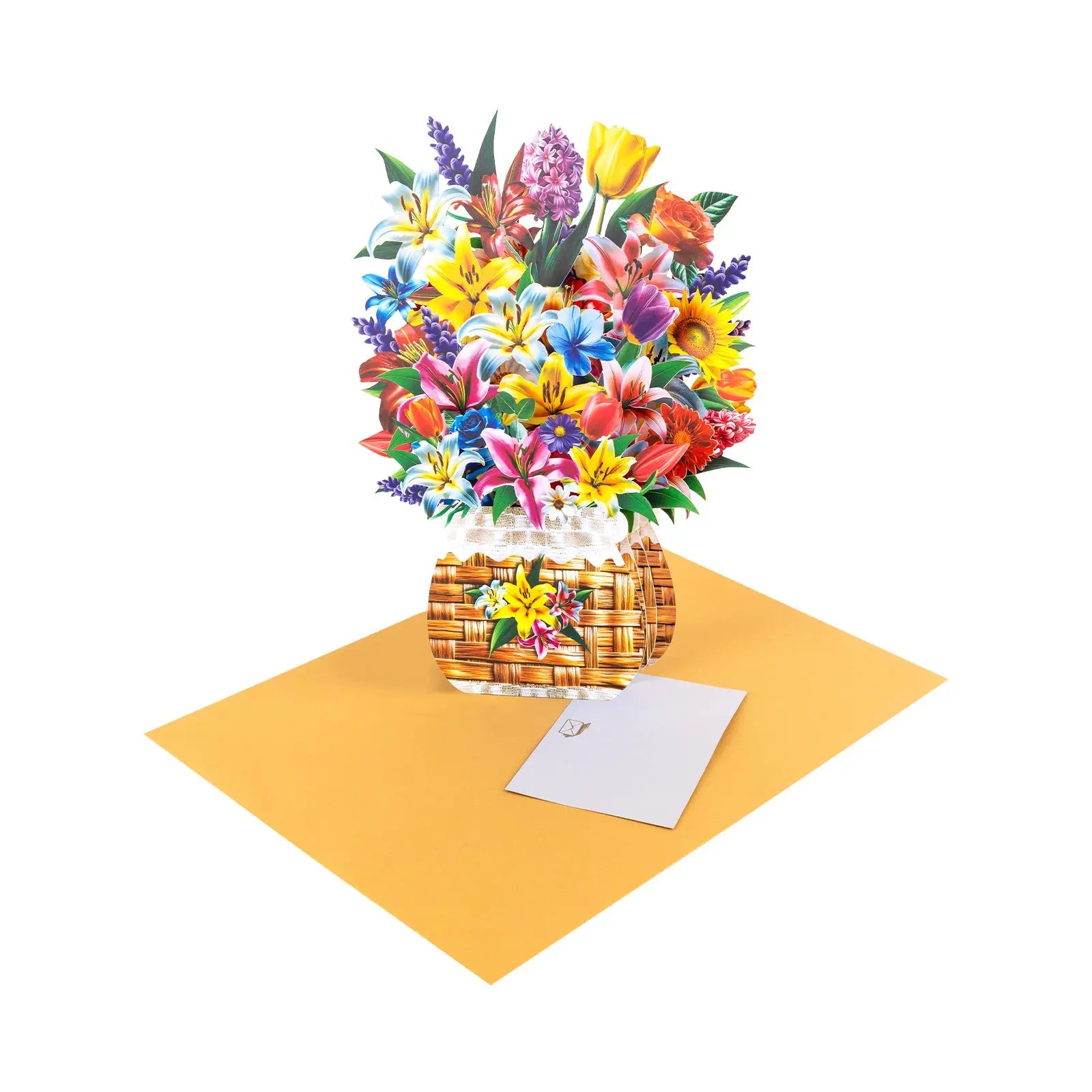 3D Lily Pop-up Bouquet Card - The perfect celebratory gift for special occasions such as Mother's Day, anniversaries, and birthdays Magic Ants