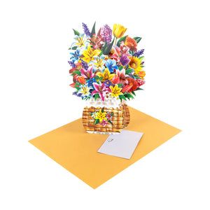 3D Lily Pop-up Bouquet Card - The perfect celebratory gift for special occasions such as Mother's Day, anniversaries, and birthdays Magic Ants