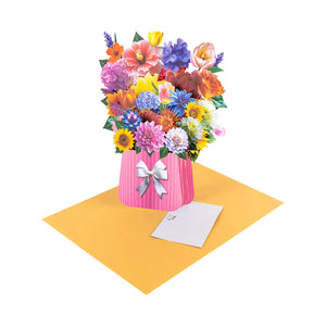 3D Dahlia Pop-up Greeting Card - The perfect celebratory gift for special occasions such as Mother's Day, anniversaries, and birthdays Magic Ants