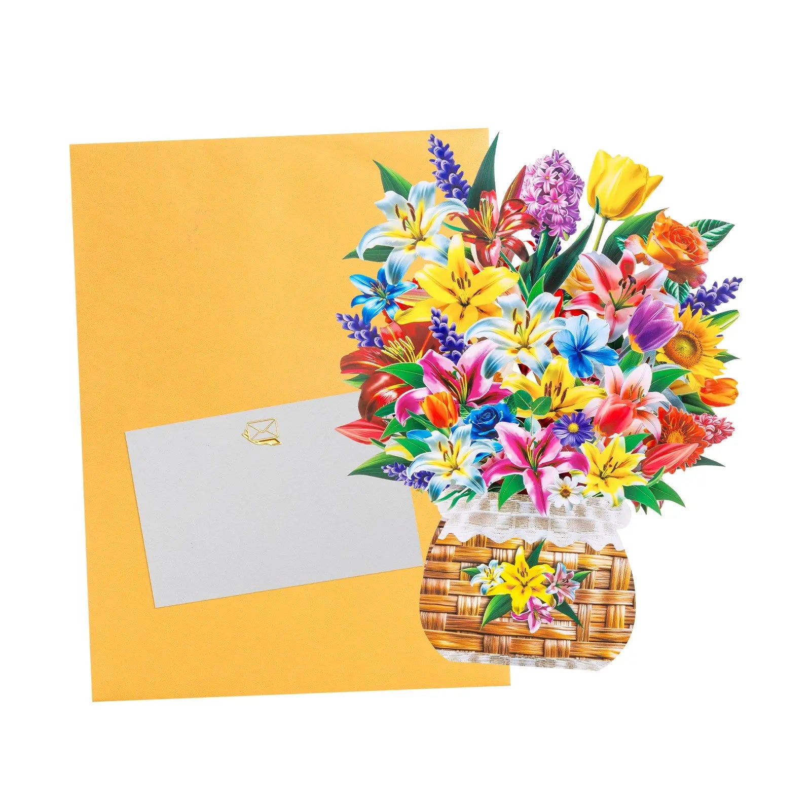 3D Lily Pop-up Bouquet Card - The perfect celebratory gift for special occasions such as Mother's Day, anniversaries, and birthdays Magic Ants