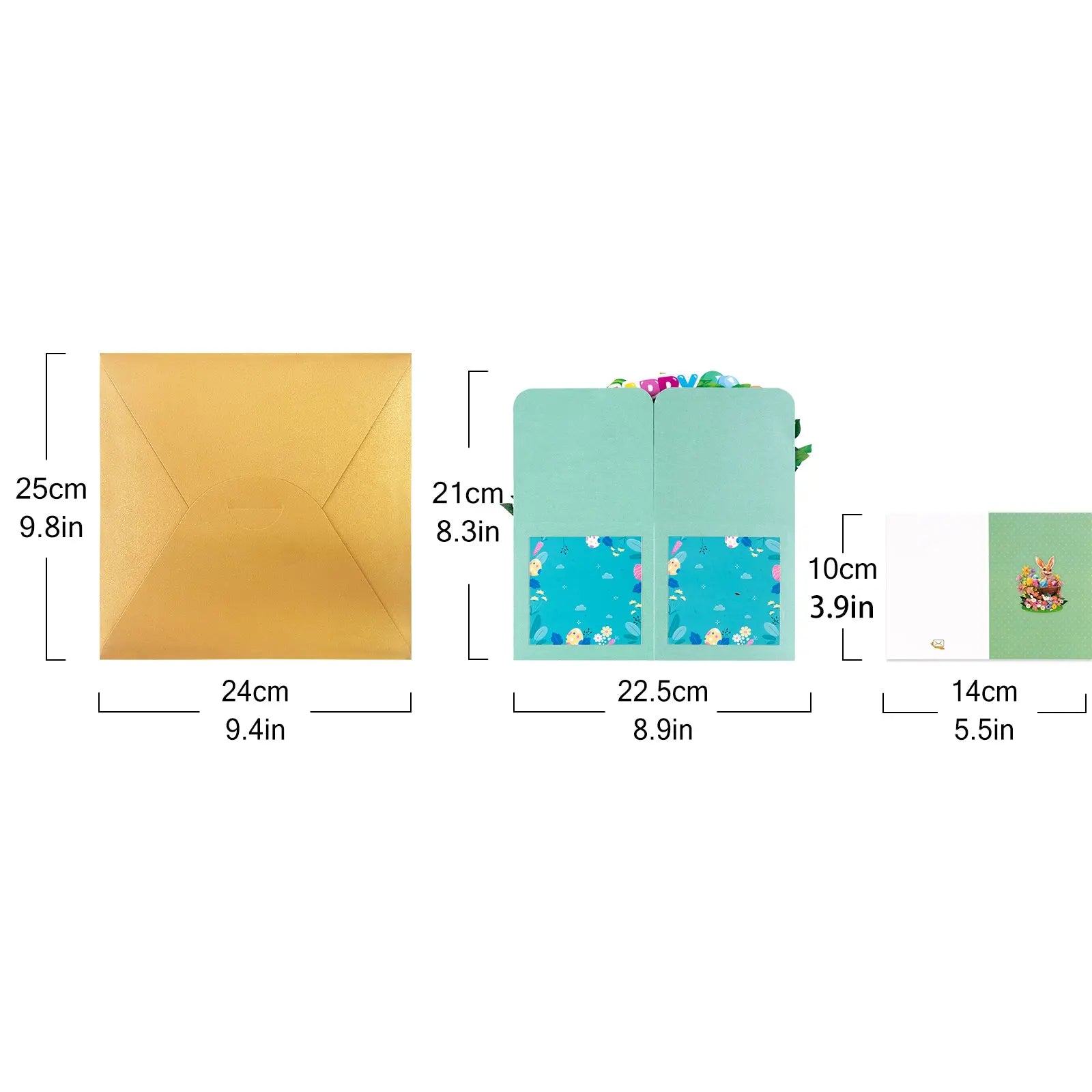 Easter Gift Box Pop Up Card - 3D Bouquet Box | Handmade 3D Card | Unique Gift for celebrating Easter Magic Ants