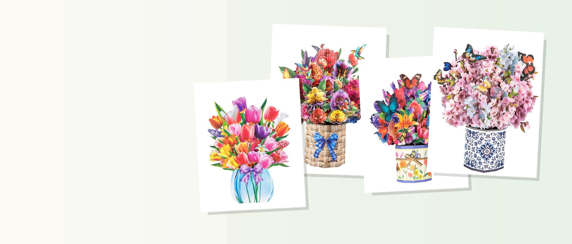 Magic Ants pop-up bouquet collage hero image